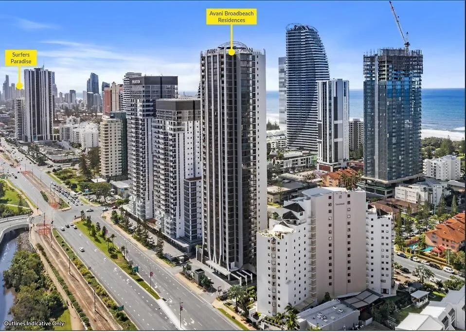 Broadbeach Stunner Modern And Central Gold Coast 0*,  Australien
